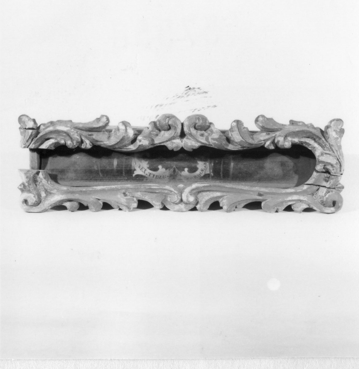 reliquiario a teca - bottega toscana (fine sec. XVII)