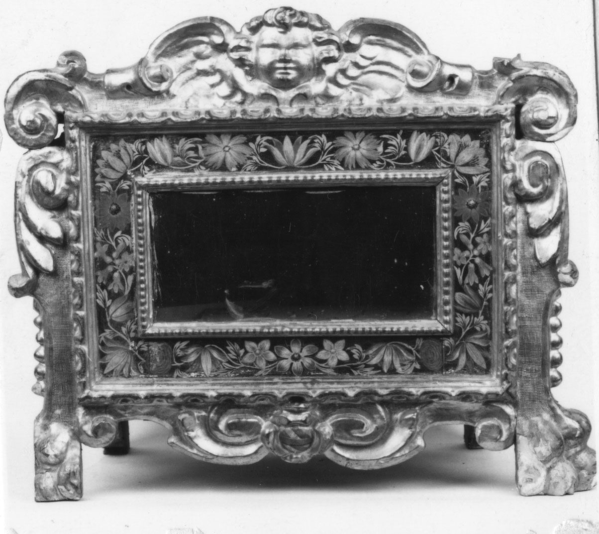 reliquiario a teca - a urna, serie - bottega toscana (sec. XVII)