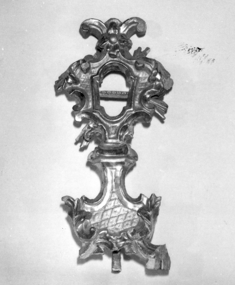 reliquiario - a ostensorio - bottega toscana (prima metà sec. XVIII)