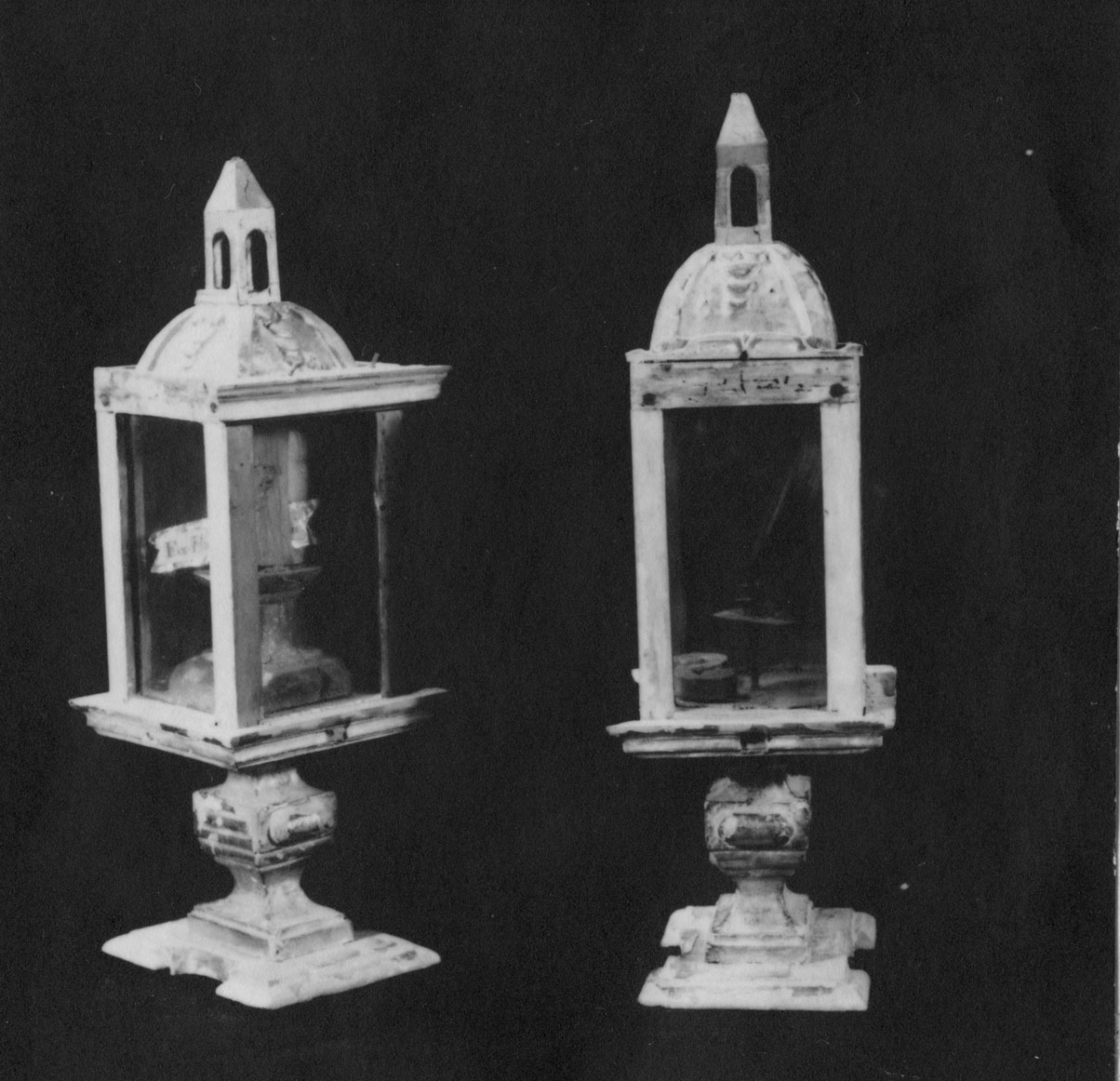 reliquiario architettonico - bottega toscana (sec. XVI)