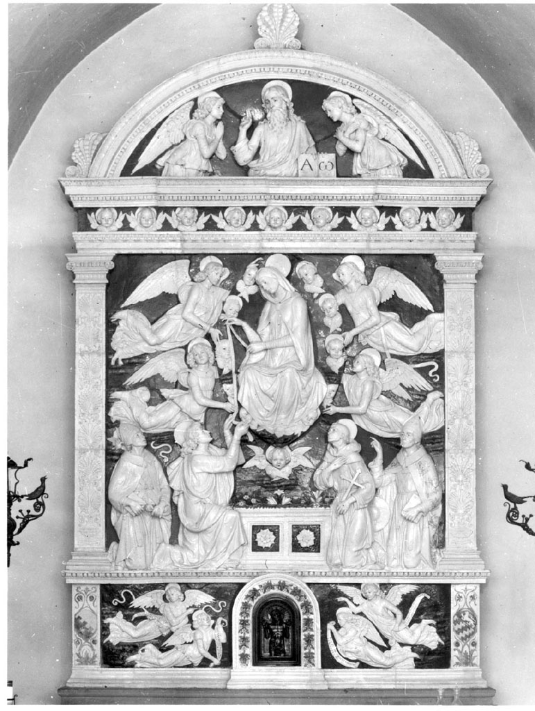 Madonna della Cintola (rilievo) - bottega toscana (ultimo quarto sec. XV)