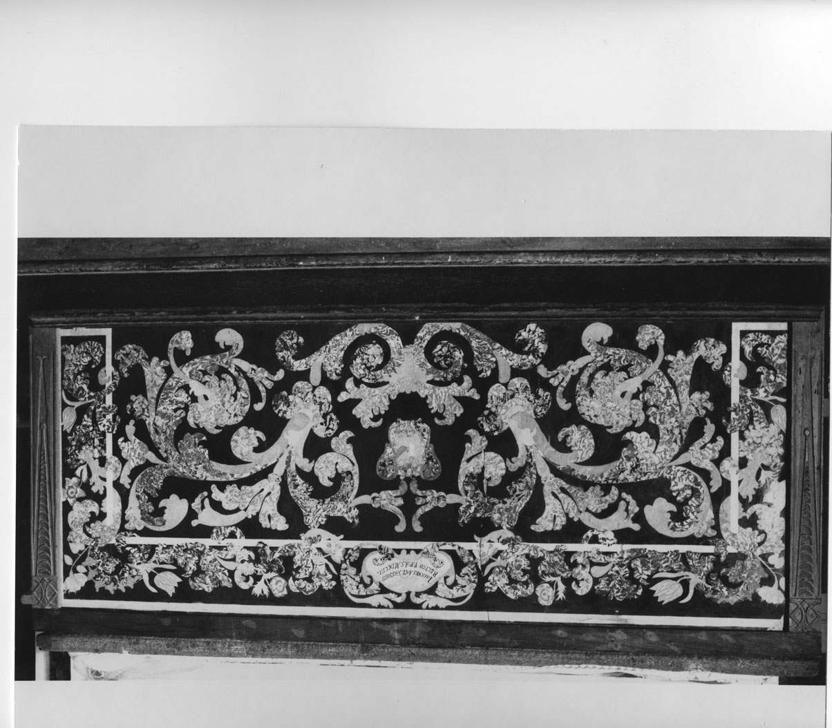 paliotto - bottega toscana (inizio sec. XVIII)