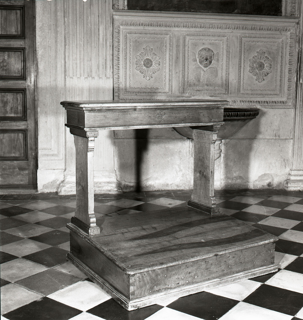 inginocchiatoio - bottega aretina (inizio sec. XIX)