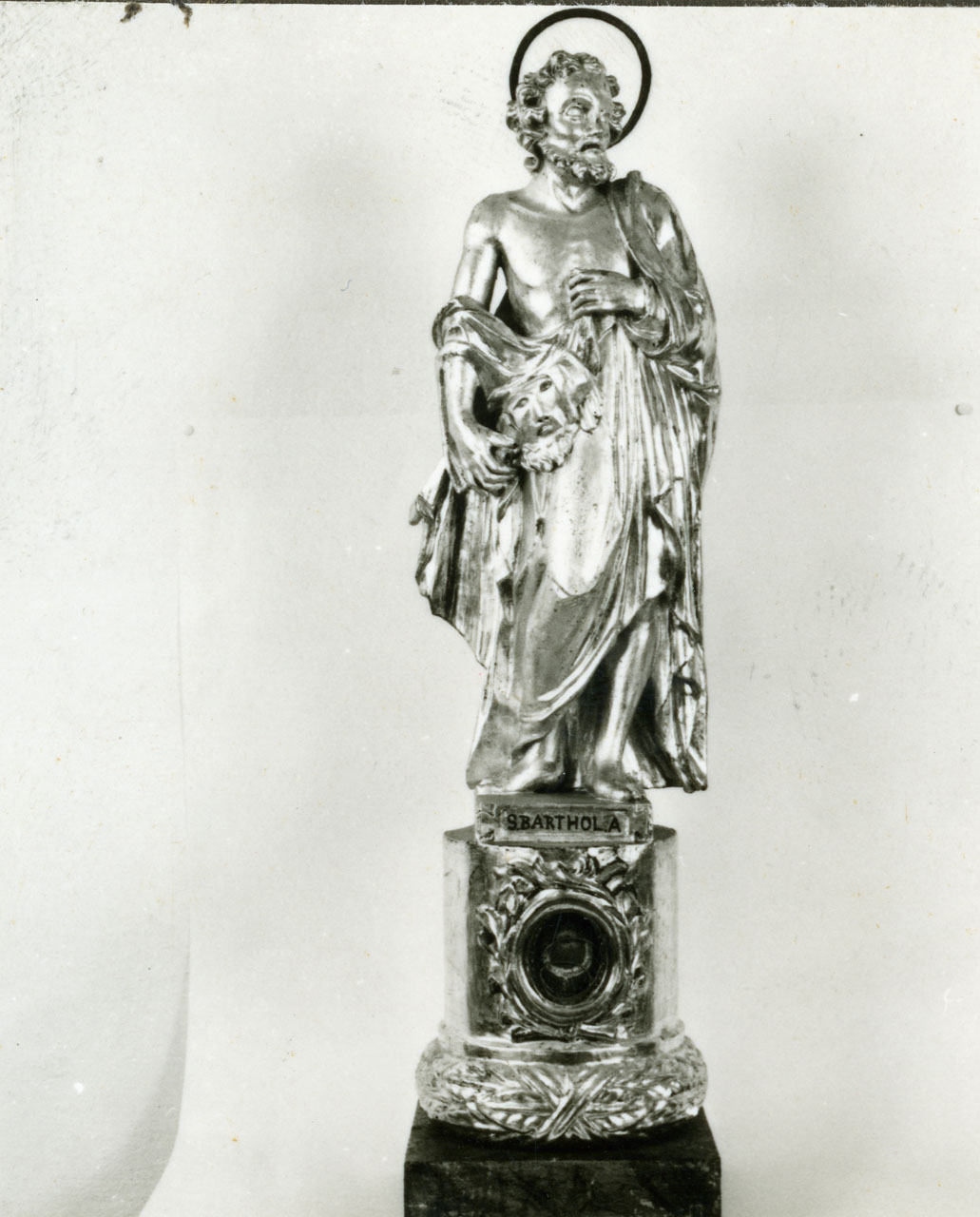San Bartolomeo (reliquiario - a statuetta) - bottega toscana (inizio sec. XIX)