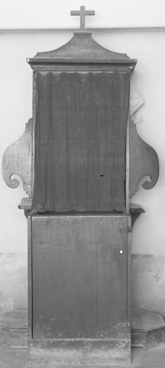confessionale - bottega toscana (prima metà sec. XX)