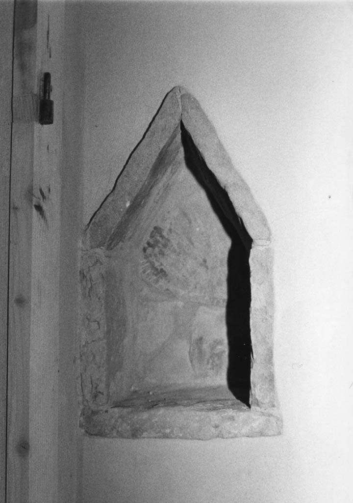 nicchia, serie - bottega toscana (sec. XVIII)