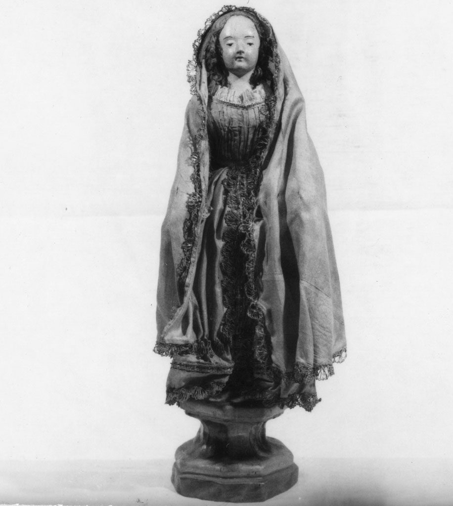 statuetta di presepio - bottega italiana (sec. XVIII)