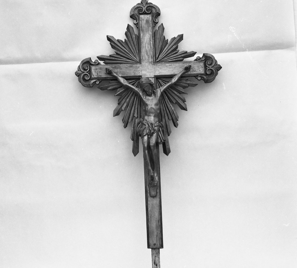 croce d'altare - bottega toscana (sec. XIX)