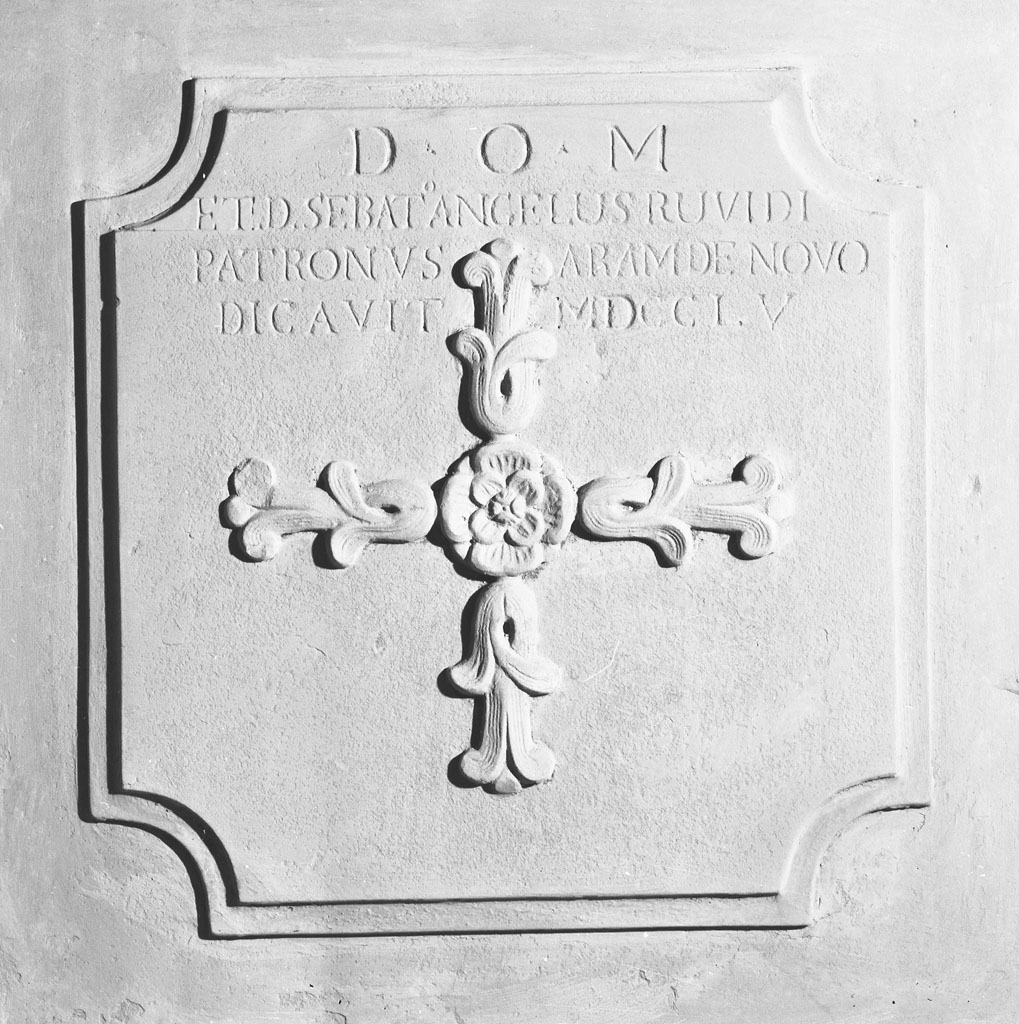 lapide - bottega toscana (sec. XVIII)