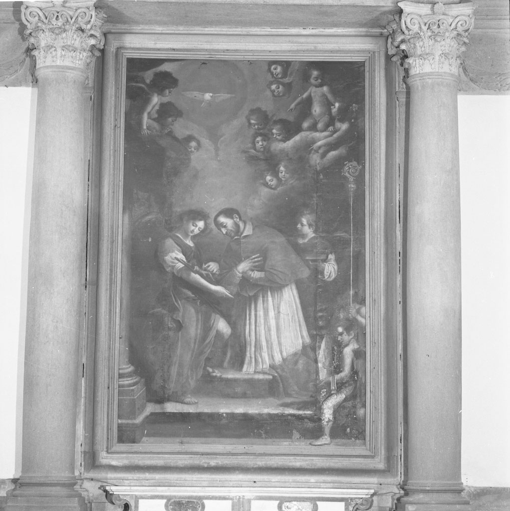 San Carlo Borromeo (dipinto) di Ciampelli Agostino (primo quarto sec. XVII)