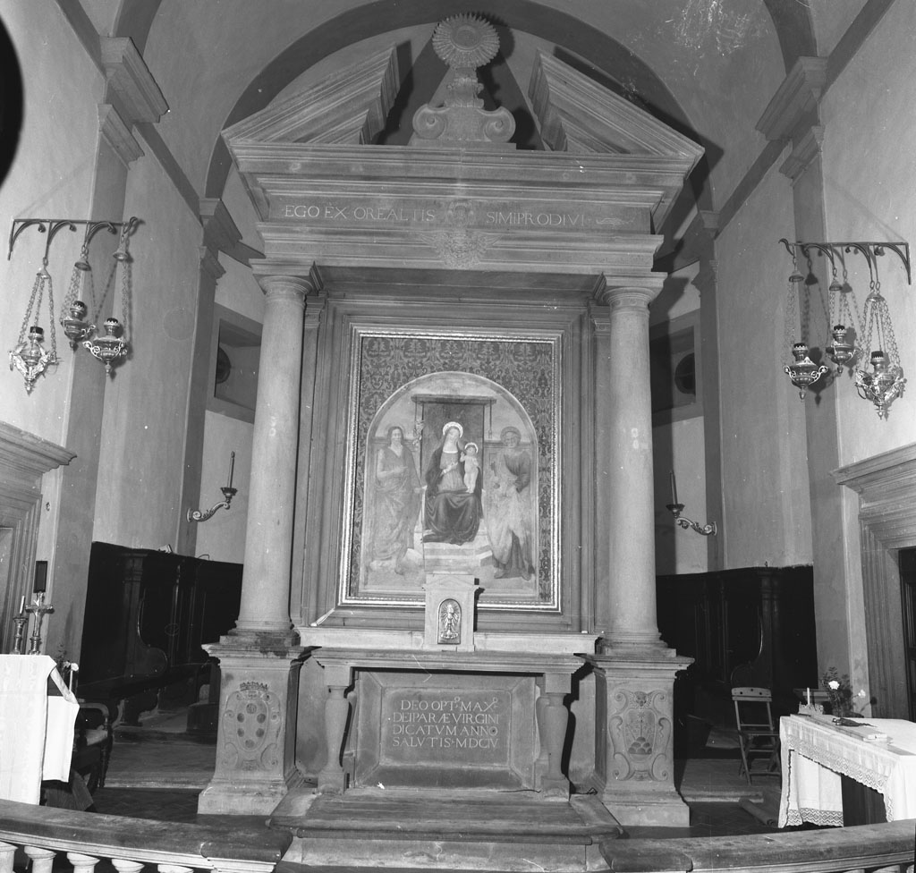 tabernacolo - bottega toscana (sec. XVII)
