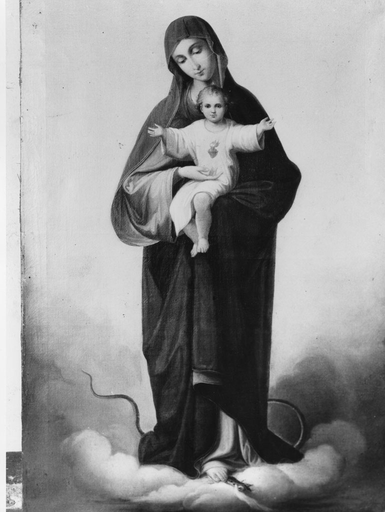 Madonna con Bambino (scultura) - bottega toscana (fine/inizio secc. XIX/ XX)