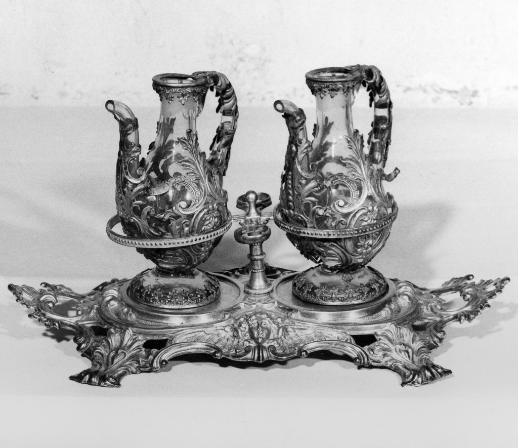 servizio di ampolline - bottega toscana (secc. XIX/ XX)