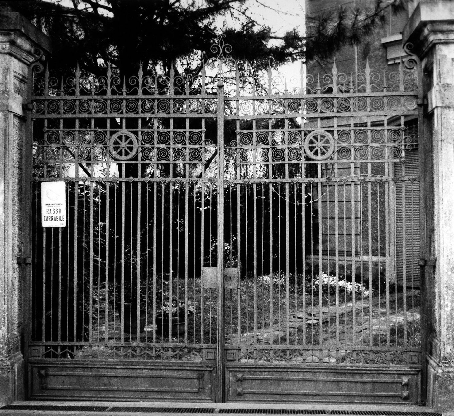 cancello di Bruni Giulio (prima metà sec. XX)