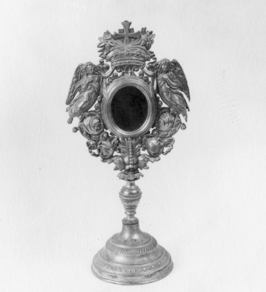 reliquiario - bottega toscana (fine/inizio secc. XVIII/ XIX)