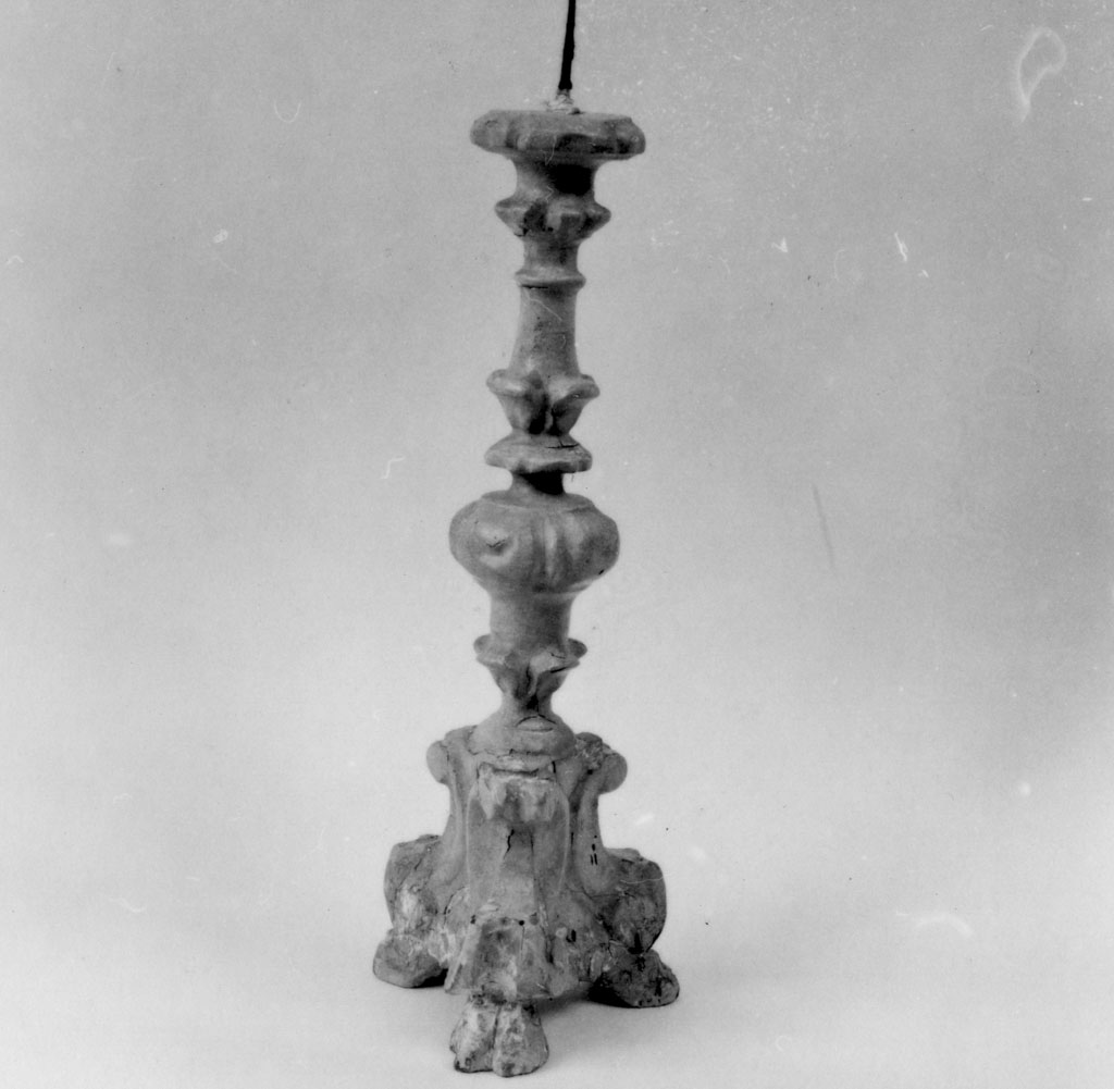 candeliere, serie - bottega toscana (sec. XVIII)