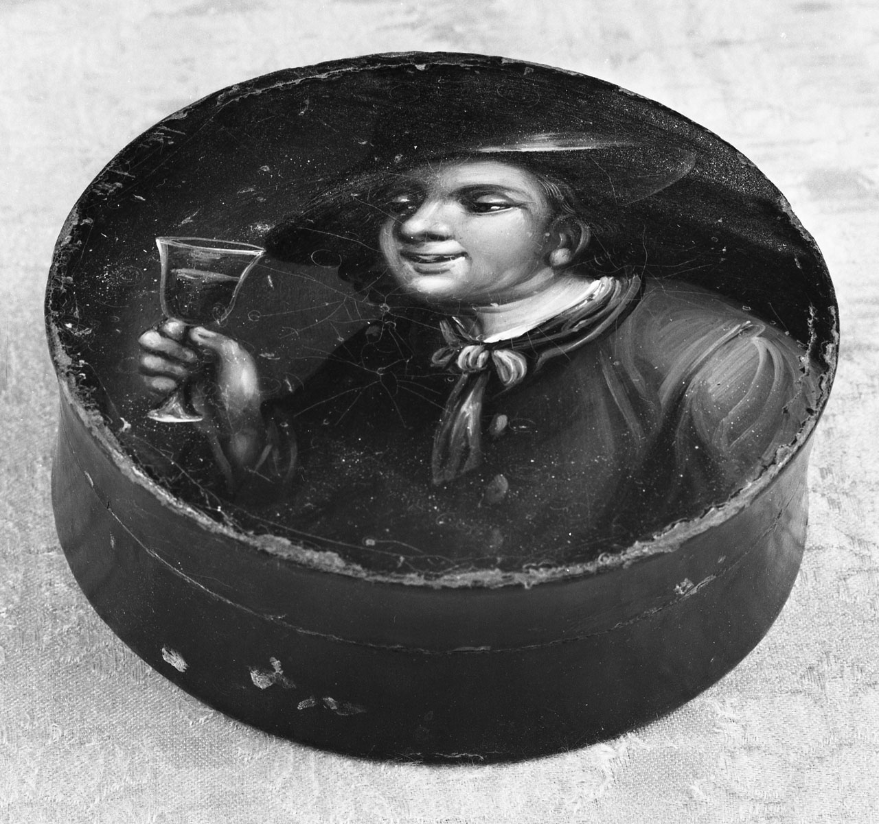 tabacchiera - bottega romana (fine/inizio secc. XVII/ XVIII)