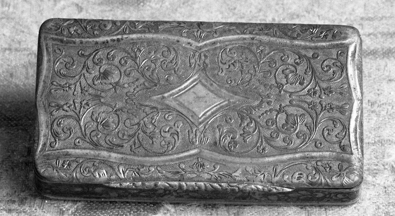 tabacchiera - bottega italiana (sec. XIX)