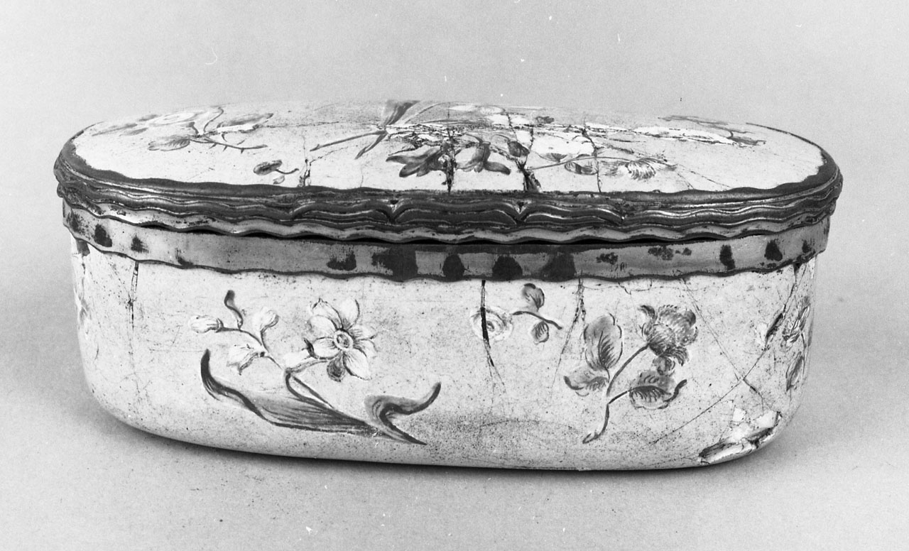 tabacchiera - bottega italiana (seconda metà sec. XVIII)