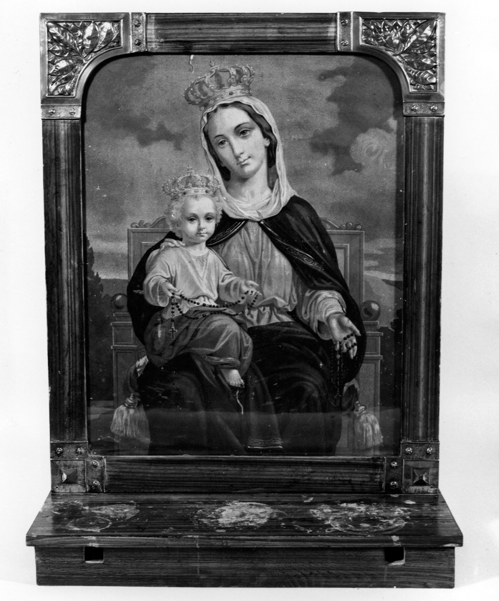 macchina processionale, elemento d'insieme - bottega toscana (inizio sec. XIX)