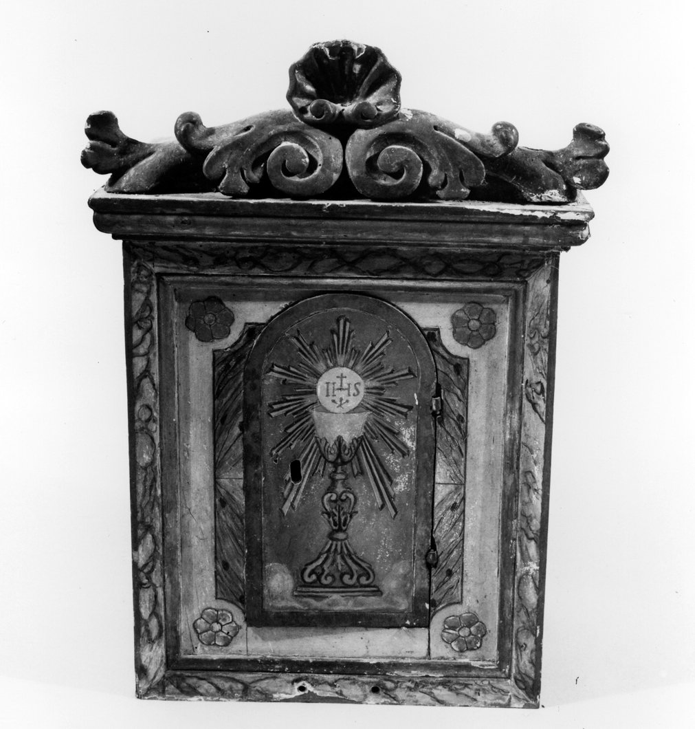 tabernacolo - bottega toscana (sec. XVIII)