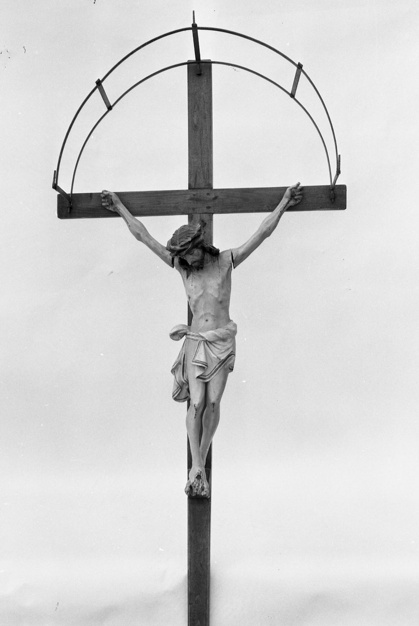 croce processionale - bottega toscana (prima metà sec. XX)