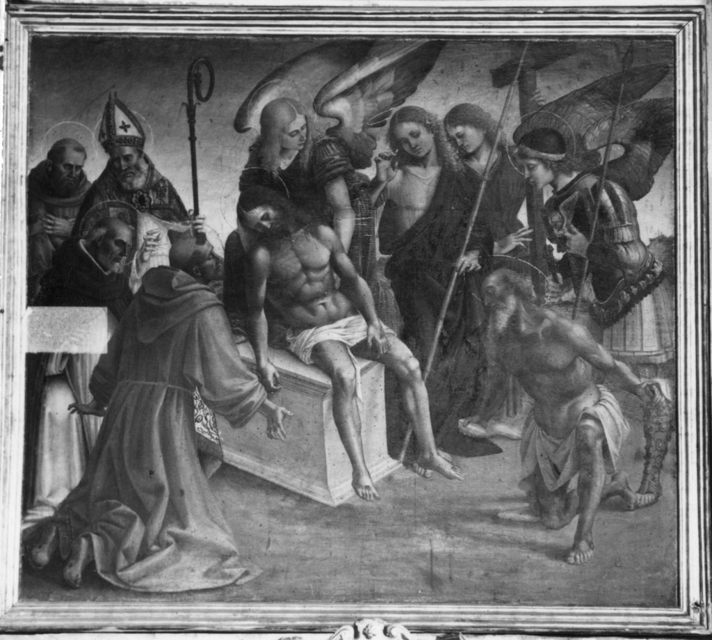 deposizione di Cristo nel sepolcro (dipinto) di Signorelli Luca (primo quarto sec. XVI)