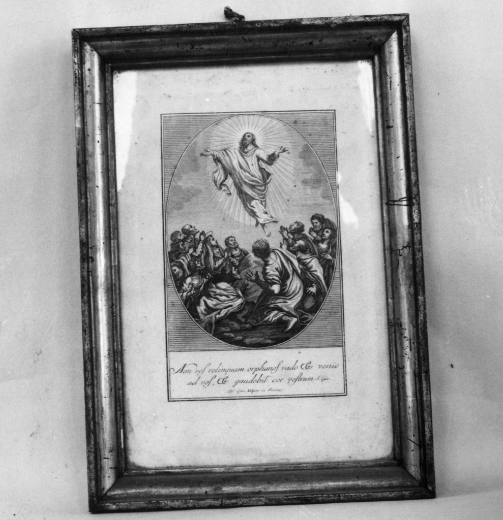 Trasfigurazione (santino) di Volpini Giuseppe (prima metà sec. XIX)