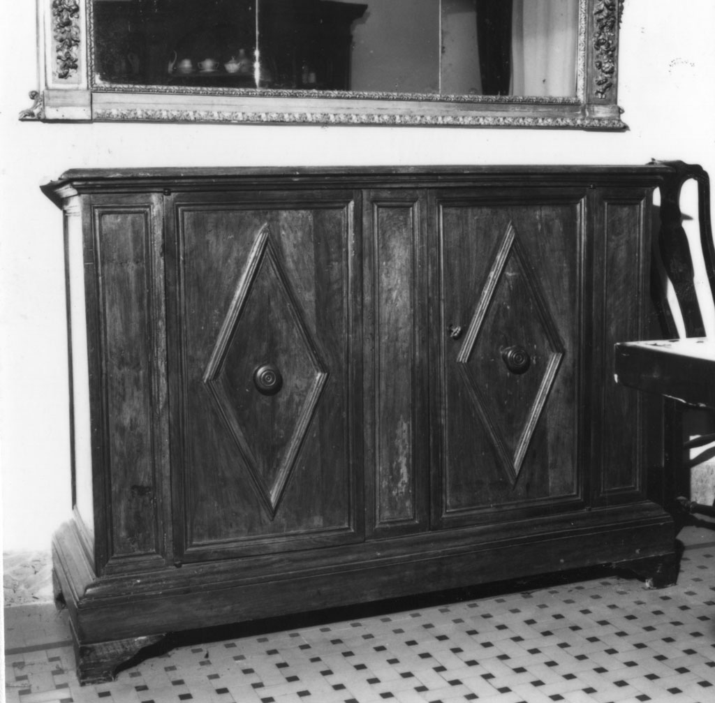 credenza - bottega toscana (inizio sec. XVII)