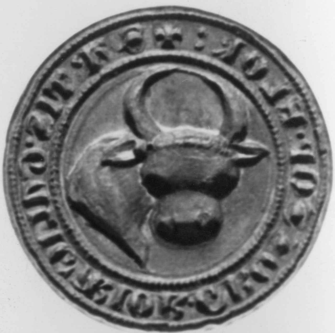 sigillo - bottega italiana (sec. XIV)