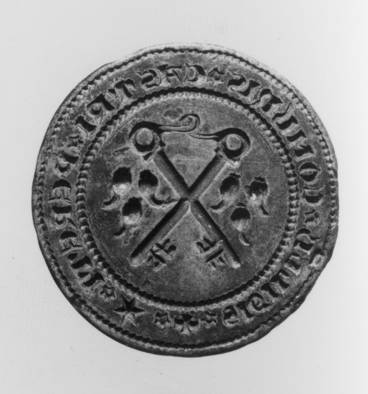 sigillo - bottega italiana (inizio sec. XV)