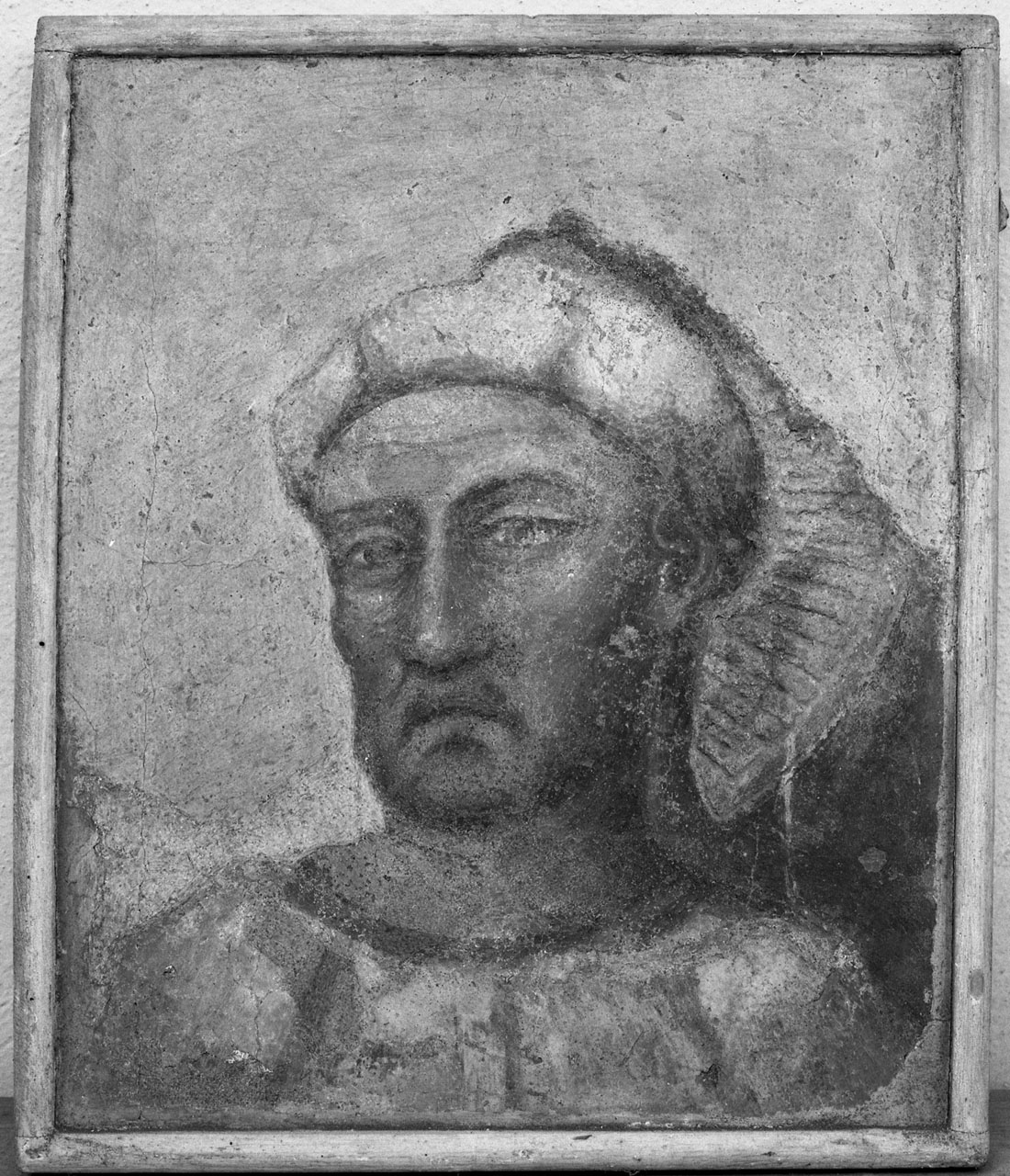 figura maschile (dipinto) - ambito aretino (inizio sec. XV)