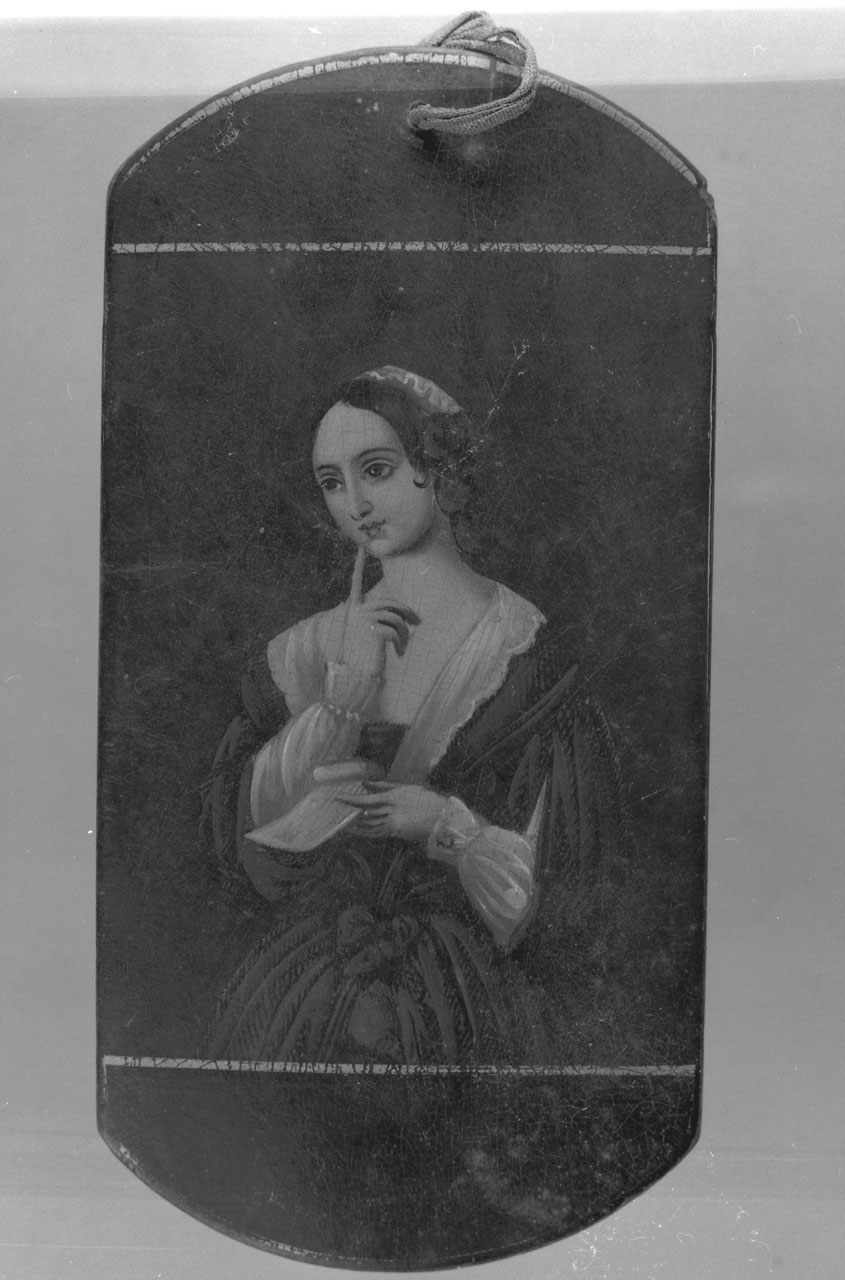 giovane donna (dipinto) - ambito francese (fine sec. XVIII)