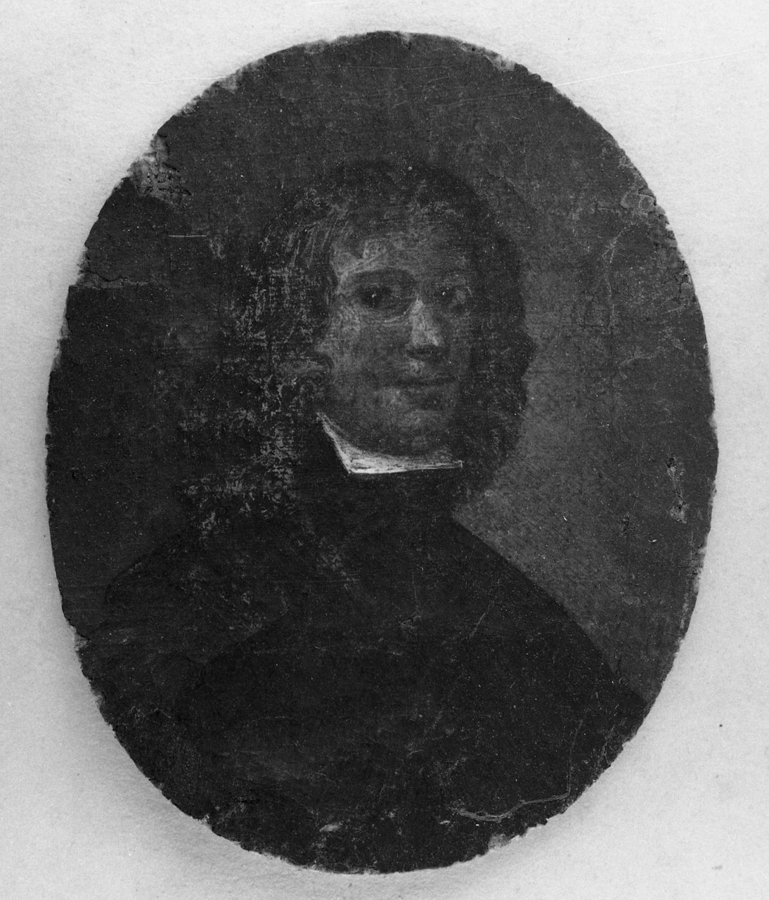 figura maschile (miniatura) - ambito toscano (seconda metà sec. XVIII)