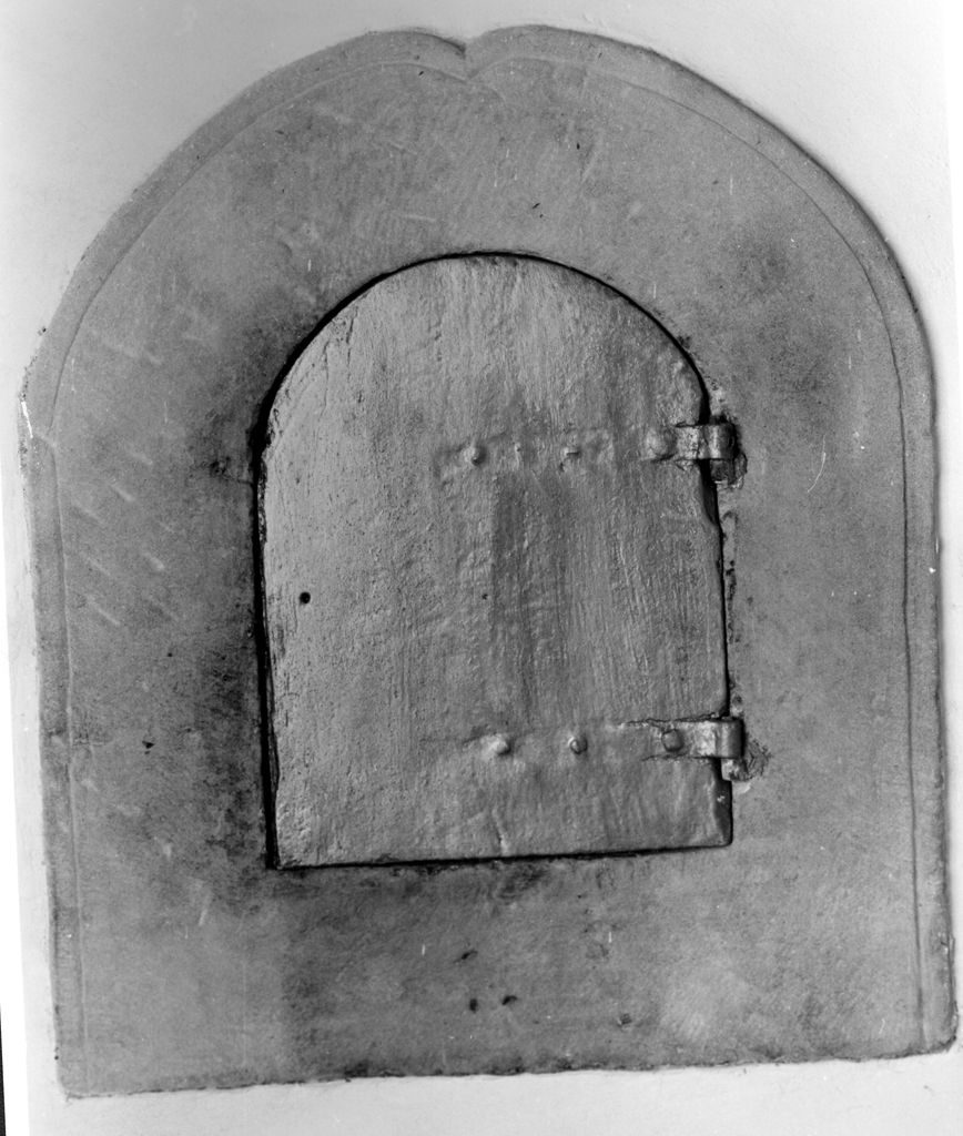 armadietto per oli santi - bottega toscana (fine sec. XIX)