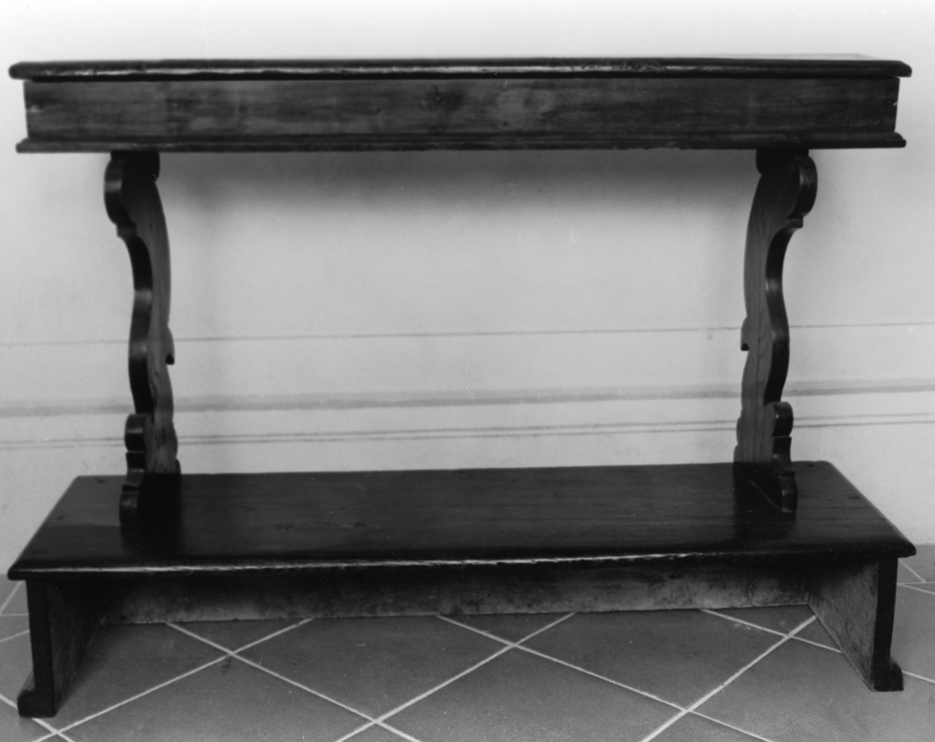 inginocchiatoio - bottega toscana (metà sec. XIX)