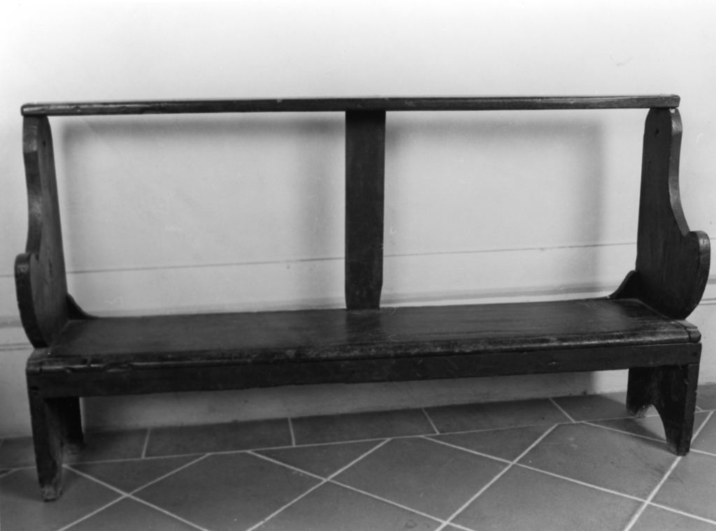 panca - bottega toscana (seconda metà sec. XIX)