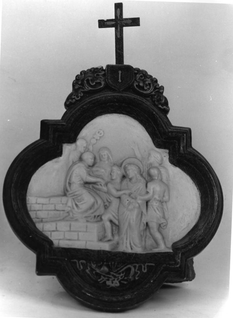 formella, serie - bottega toscana (prima metà sec. XX)