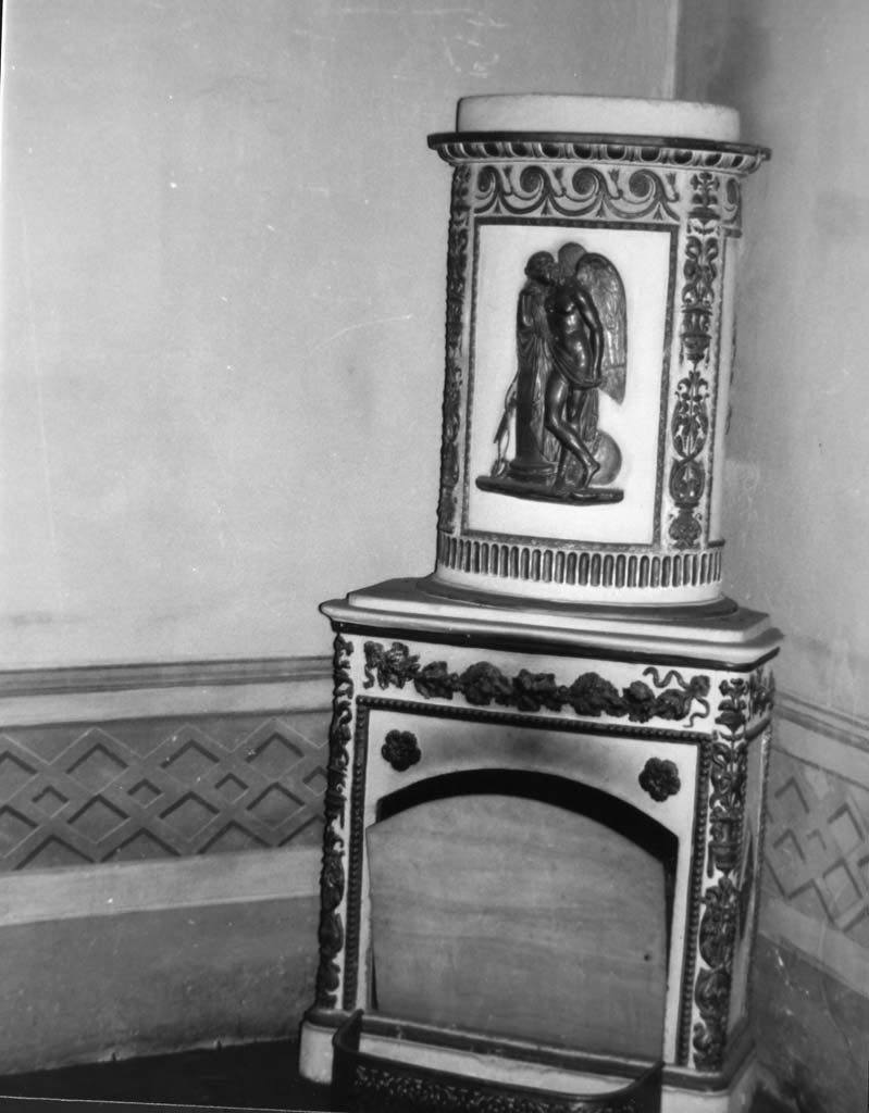 stufa - bottega toscana (ultimo quarto sec. XIX)