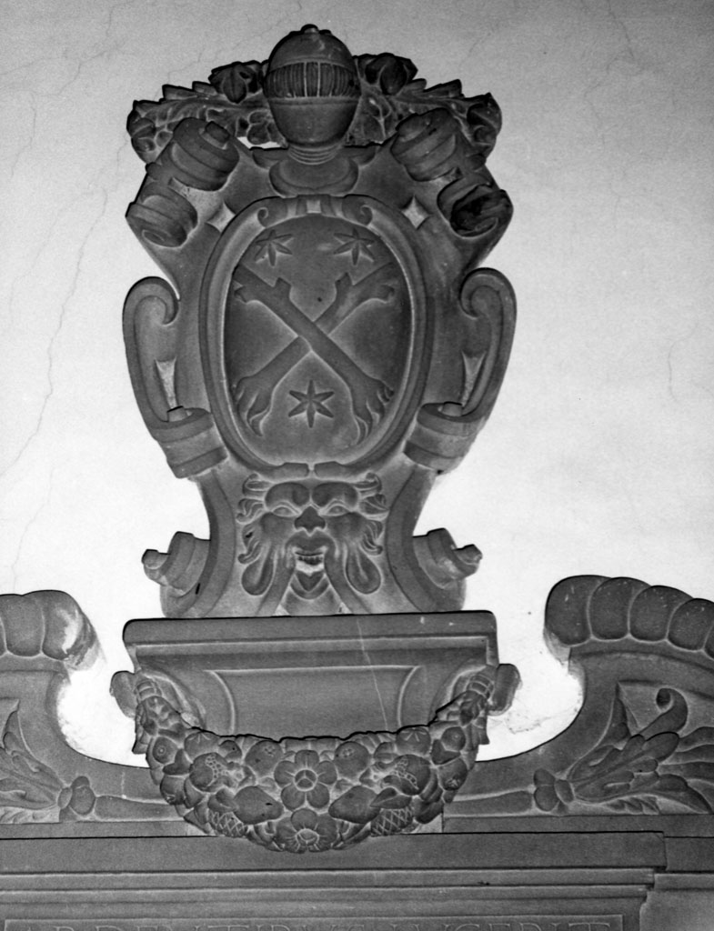 stemma (rilievo) - bottega toscana (inizio sec. XVII)