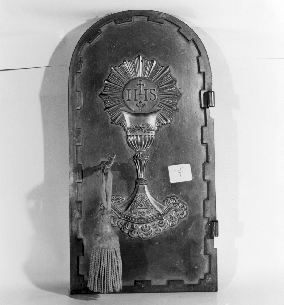 sportello di tabernacolo - bottega toscana (metà sec. XIX)