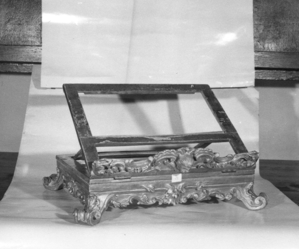 leggio d'altare - bottega toscana (prima metà sec. XIX)