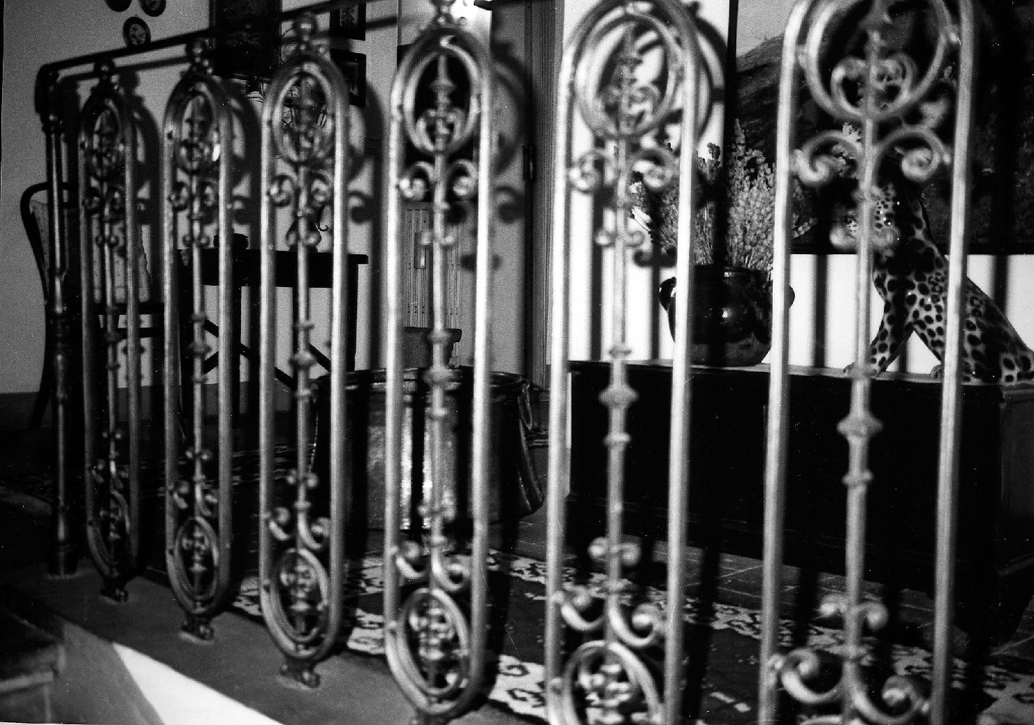 ringhiera - bottega toscana (fine/inizio secc. XIX/ XX)