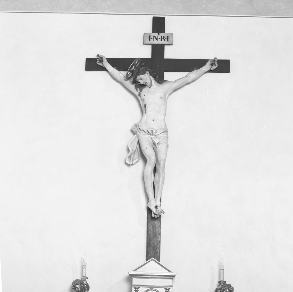 crocifisso - bottega toscana (sec. XIX)