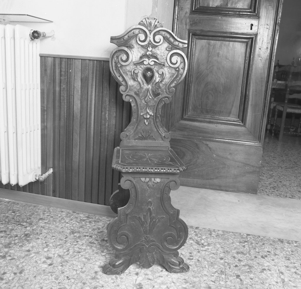 sedia - bottega toscana (sec. XVIII)
