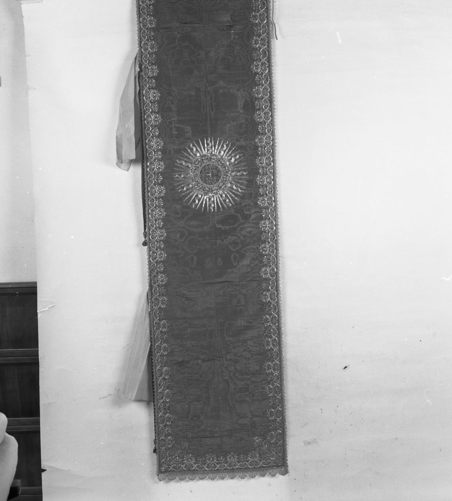 velo omerale - manifattura italiana (fine/inizio secc. XVIII/ XIX)