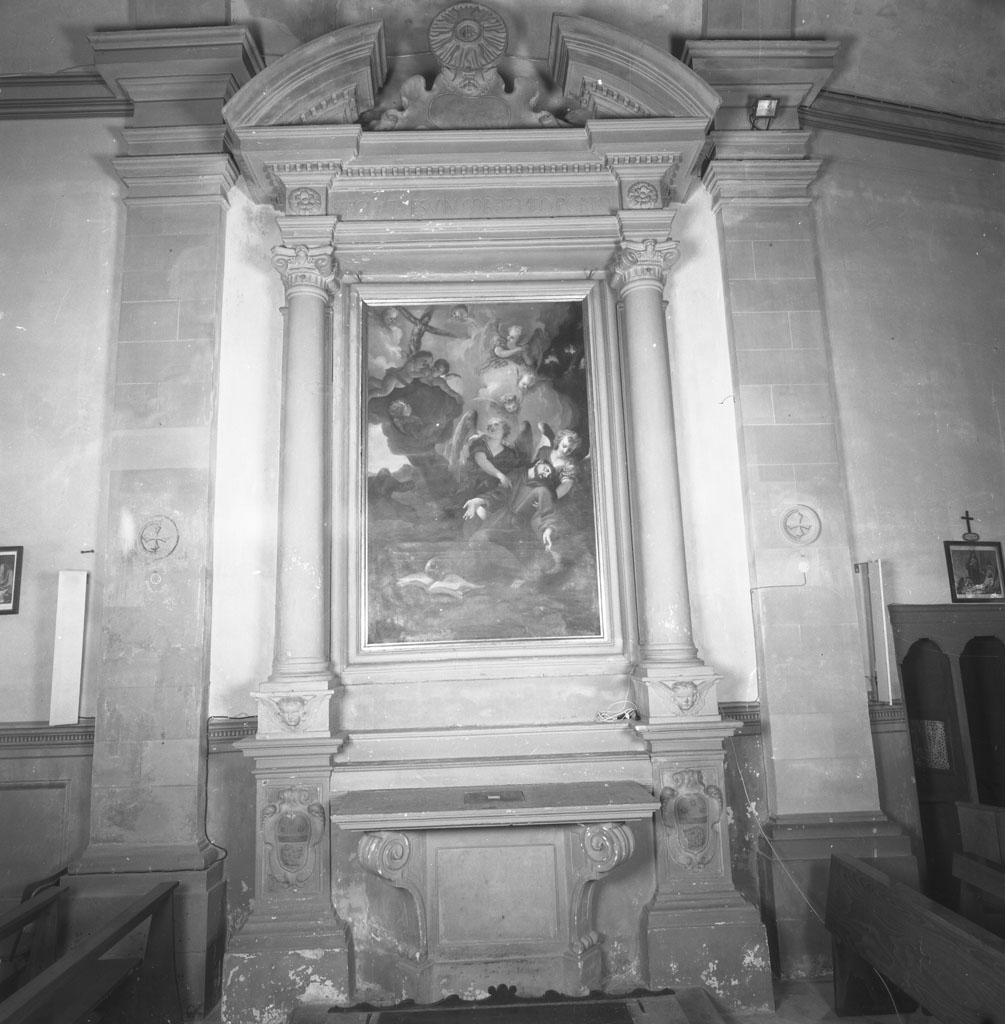 altare - bottega toscana (fine/inizio secc. XVII/ XVIII)