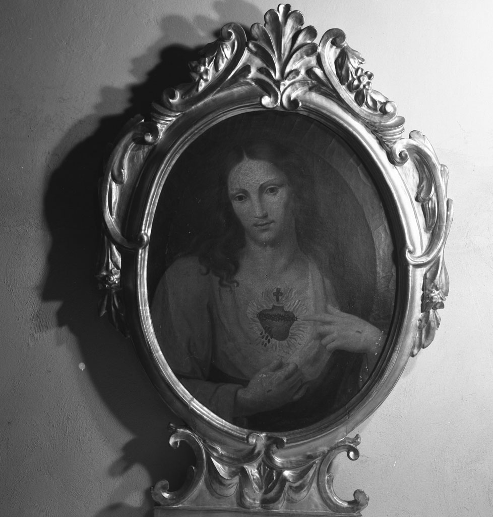 Sacro Cuore di Gesù (dipinto) - bottega toscana (sec. XVIII)