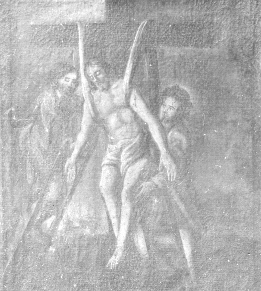 deposizione di Cristo dalla croce (dipinto) - ambito toscano (sec. XVIII)