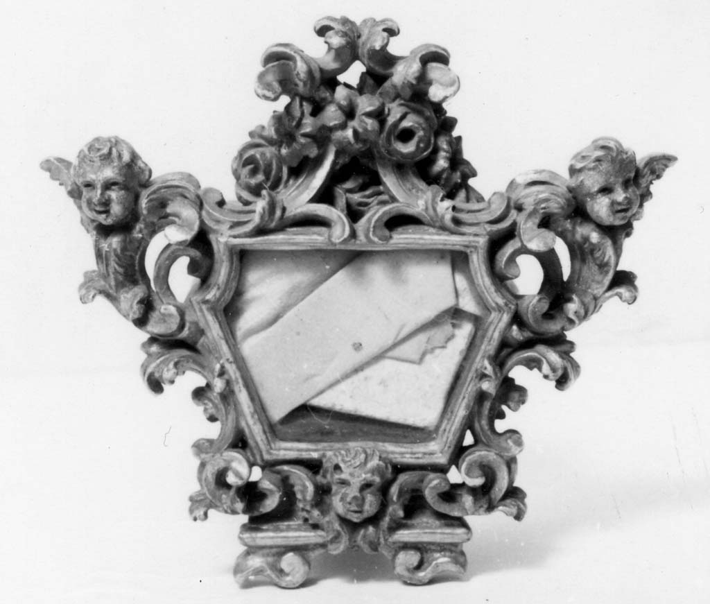 reliquiario a teca - a urna - bottega toscana (sec. XVIII)